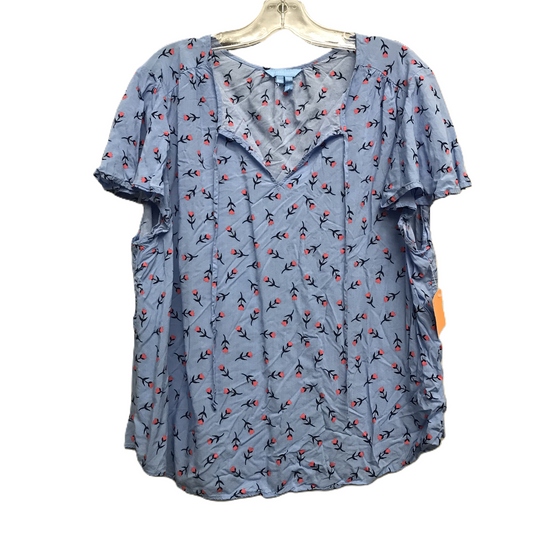 Top Short Sleeve By Draper James  Size: 1x