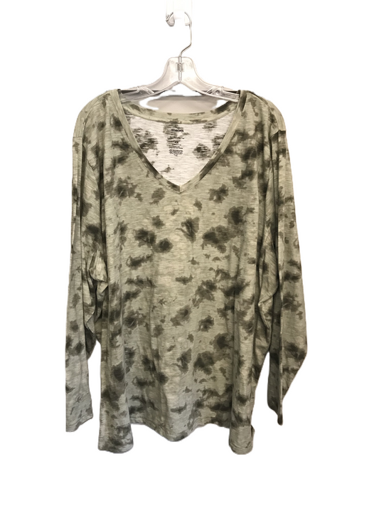 Top Long Sleeve By Sonoma  Size: 4x