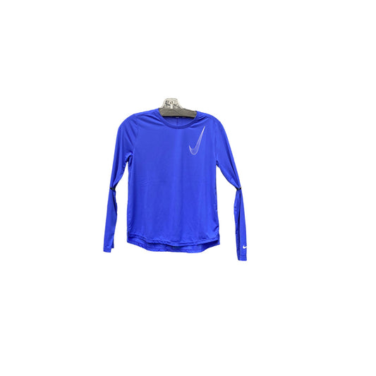 Athletic Top Long Sleeve Crewneck By Nike  Size: L