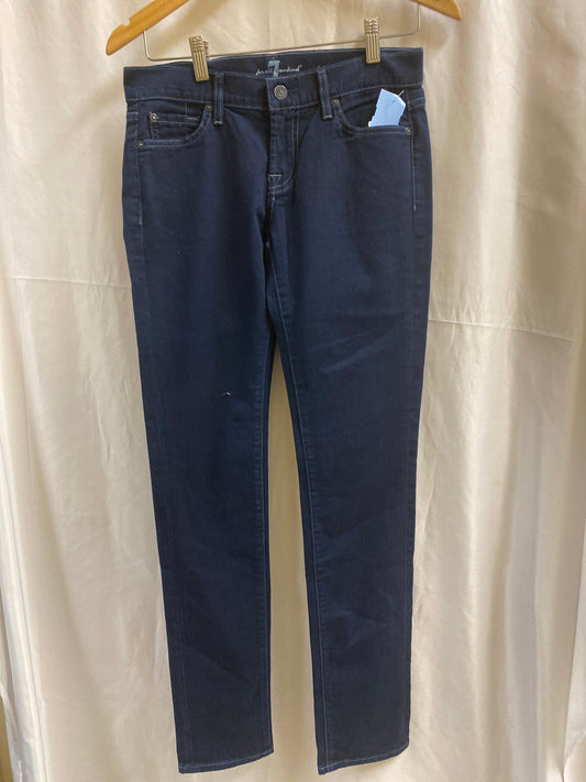 Jeans Straight By 7 For All Mankind  Size: 4