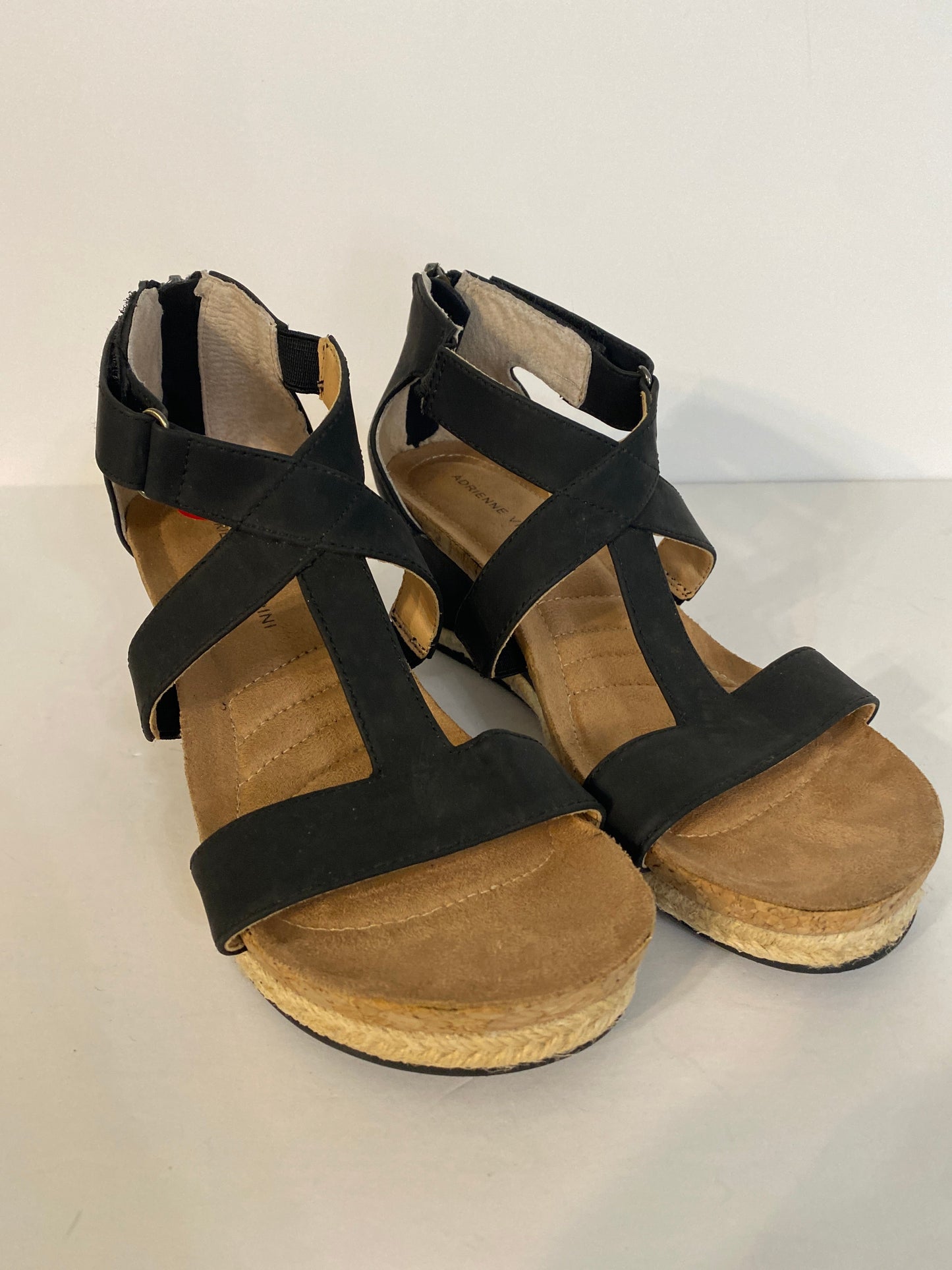 Sandals Heels Wedge By Adrienne Vittadini  Size: 6.5