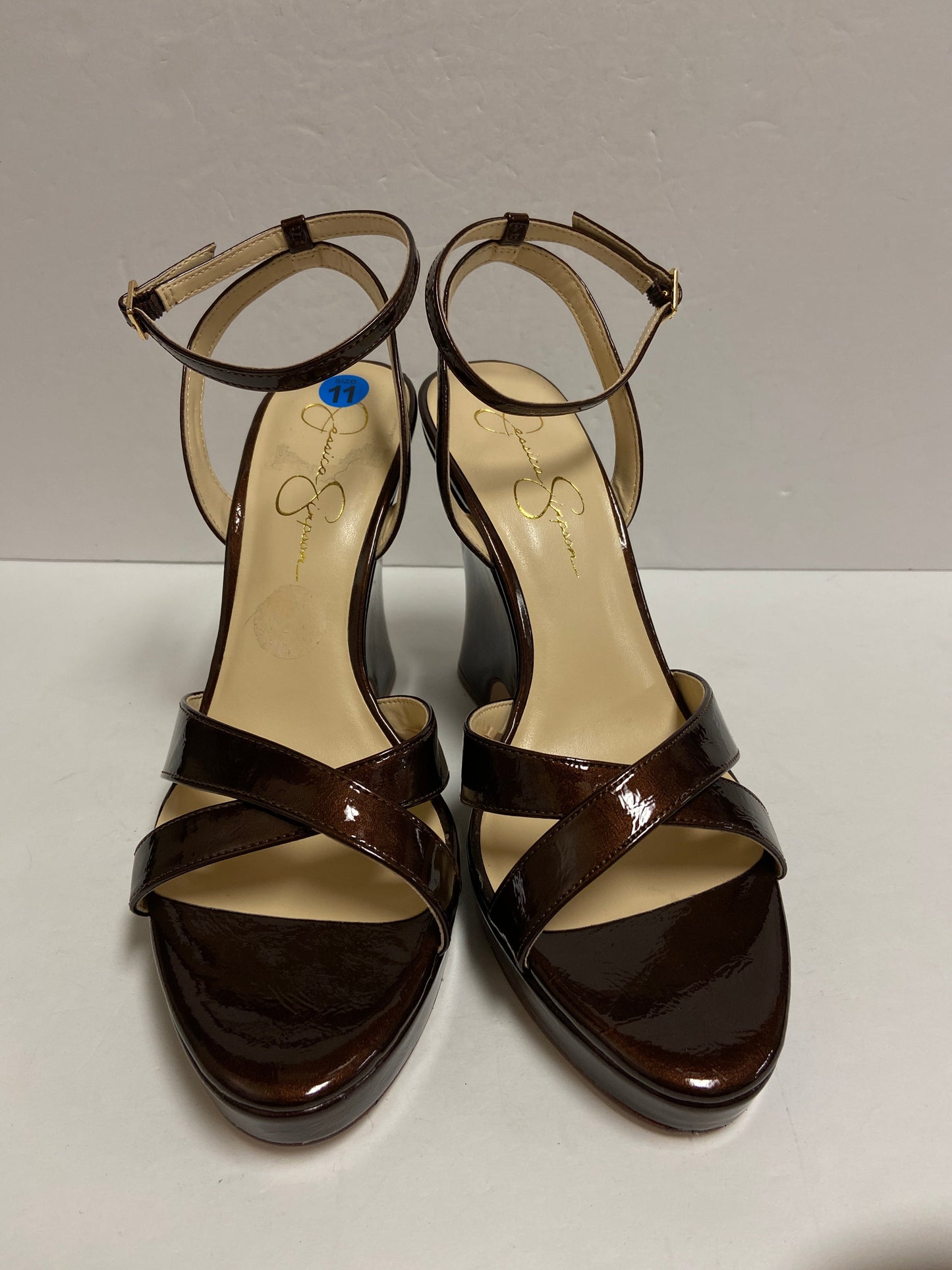 Sandals Heels Wedge By Jessica Simpson  Size: 11