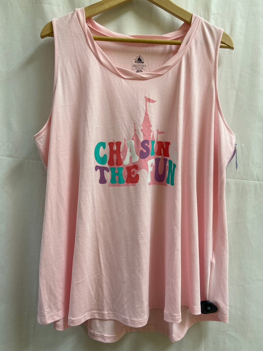 Top Sleeveless By Disney Store  Size: 1x