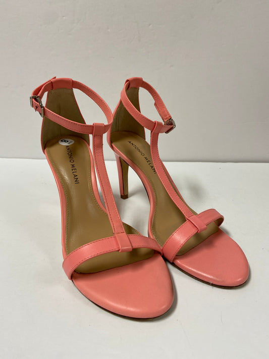 Sandals Heels Stiletto By Antonio Melani  Size: 8