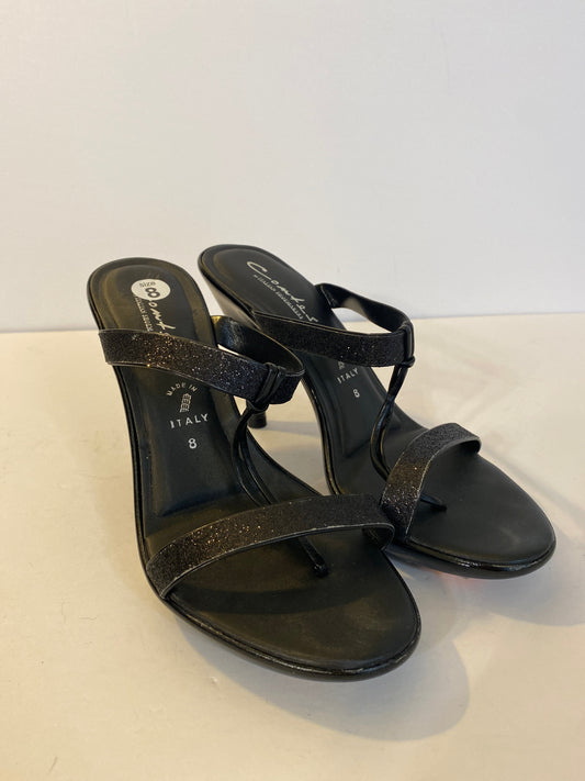 Sandals Heels Stiletto By Italian Shoemakers  Size: 8