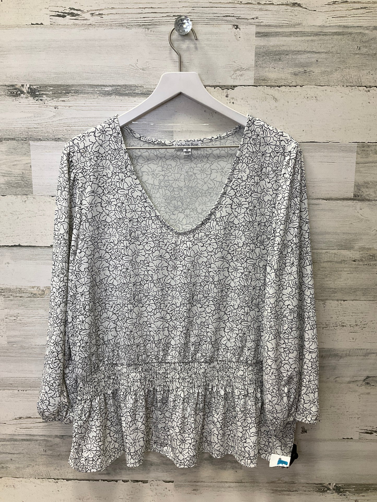 Top Long Sleeve By Ophelia Roe  Size: 1x