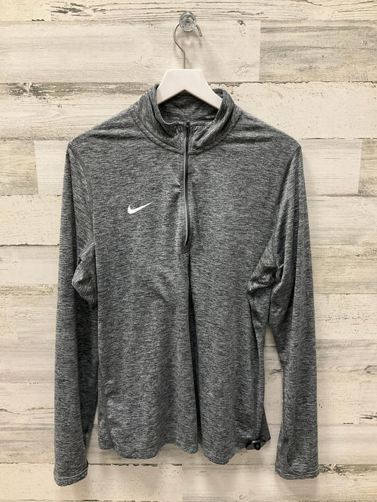 Athletic Top Long Sleeve Collar By Nike Apparel  Size: Xl