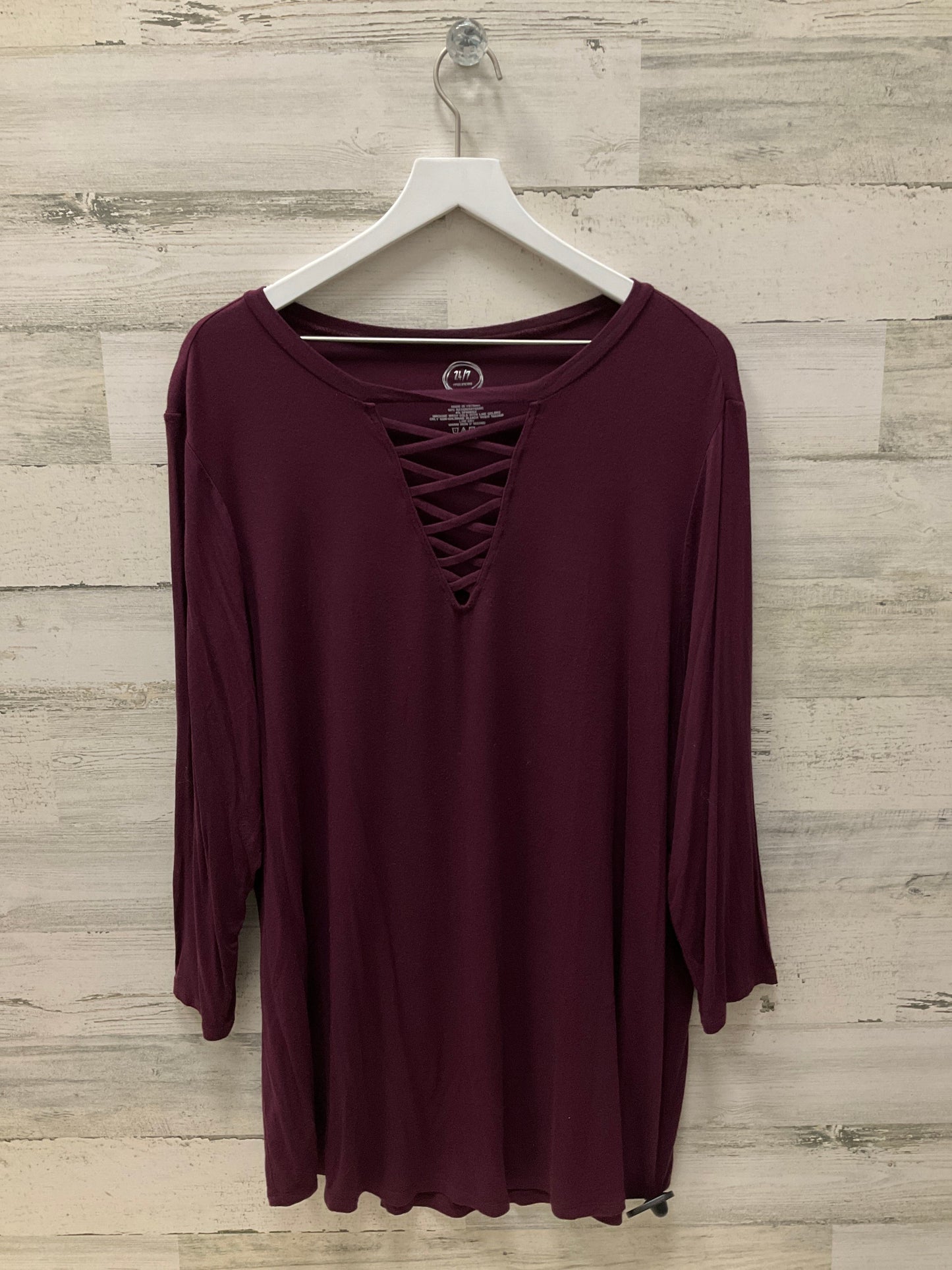 Top Long Sleeve By Maurices O  Size: 2x