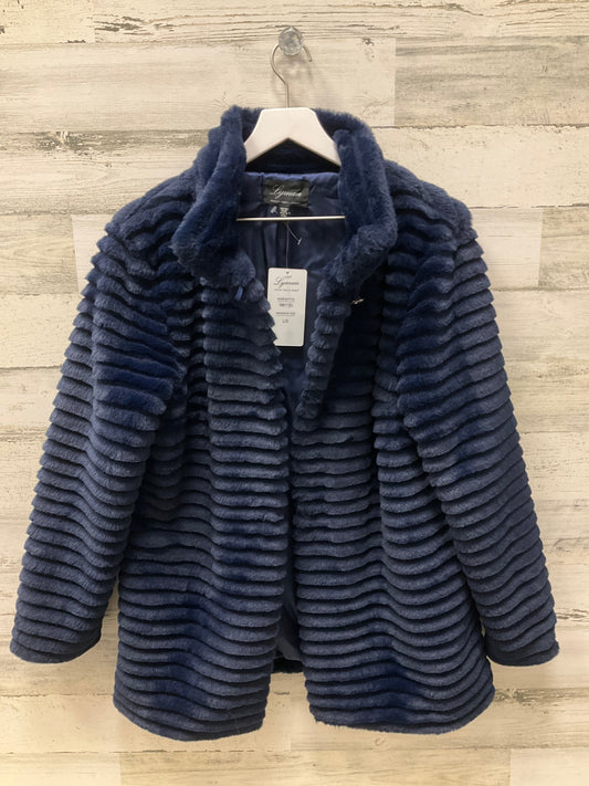 Jacket Faux Fur & Sherpa By Clothes Mentor  Size: L