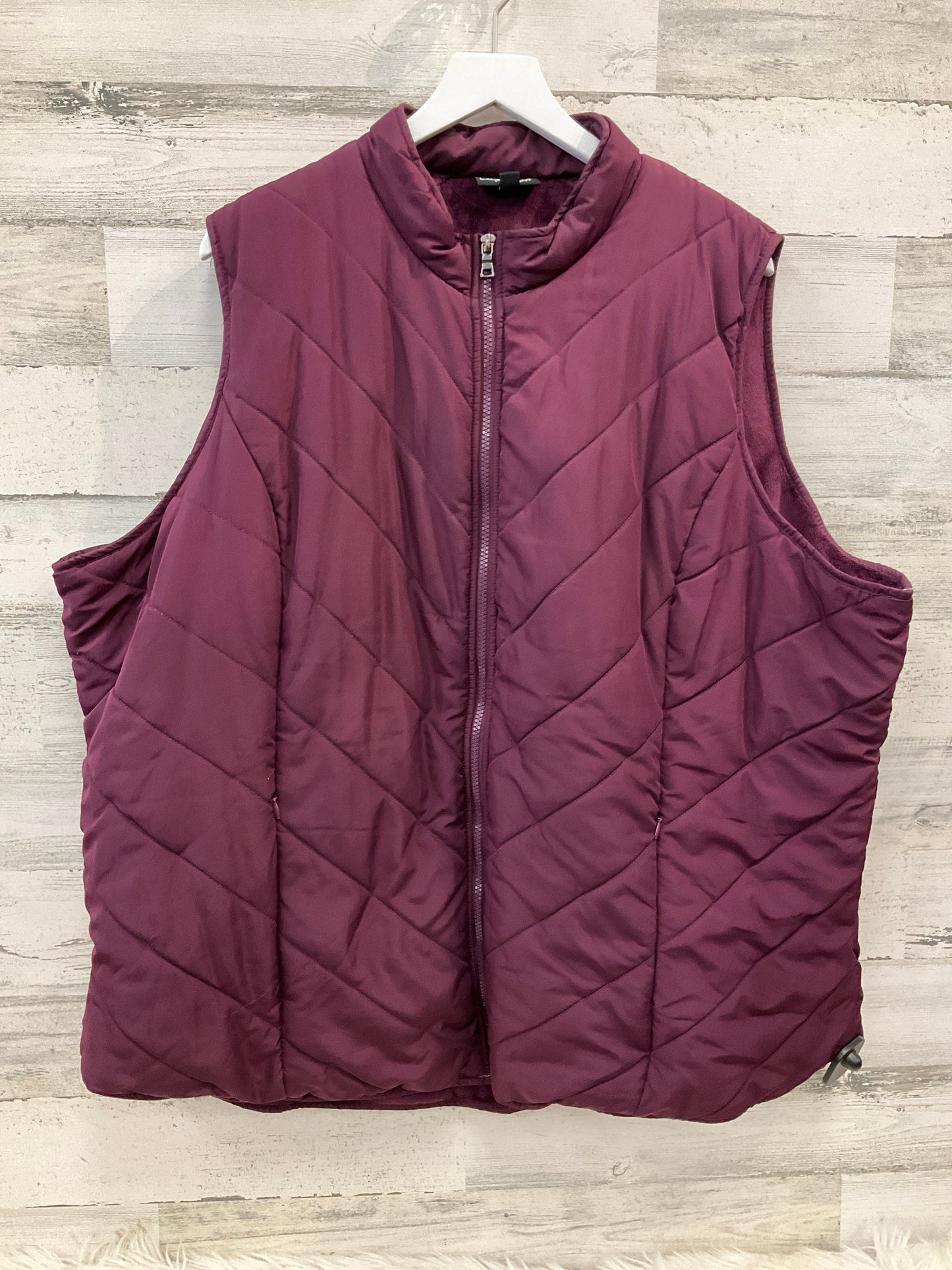 Vest Puffer & Quilted By Lane Bryant  Size: 4x