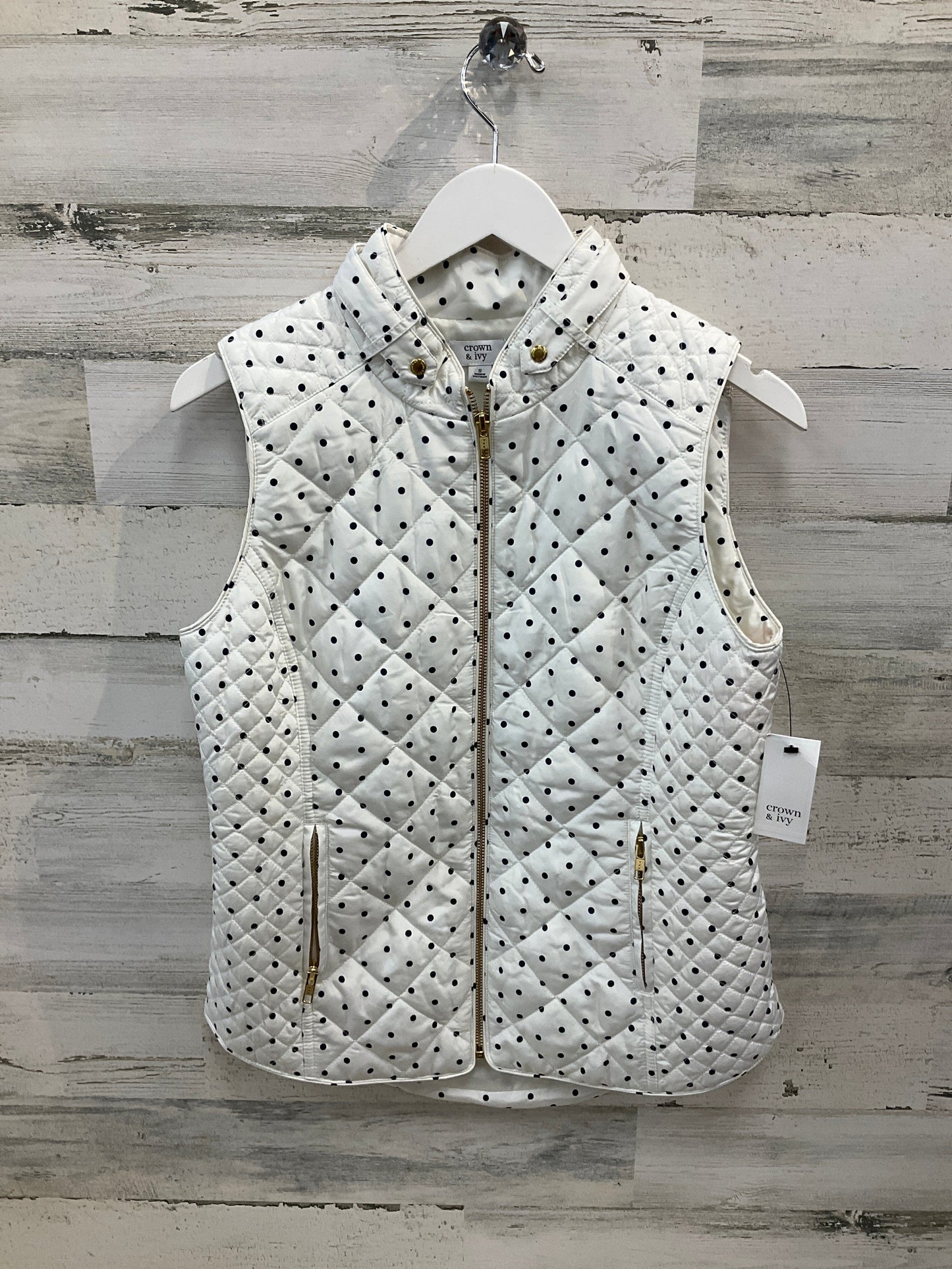 Vest Puffer & Quilted By Crown And Ivy  Size: S