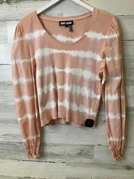 Top Long Sleeve By Dkny  Size: L