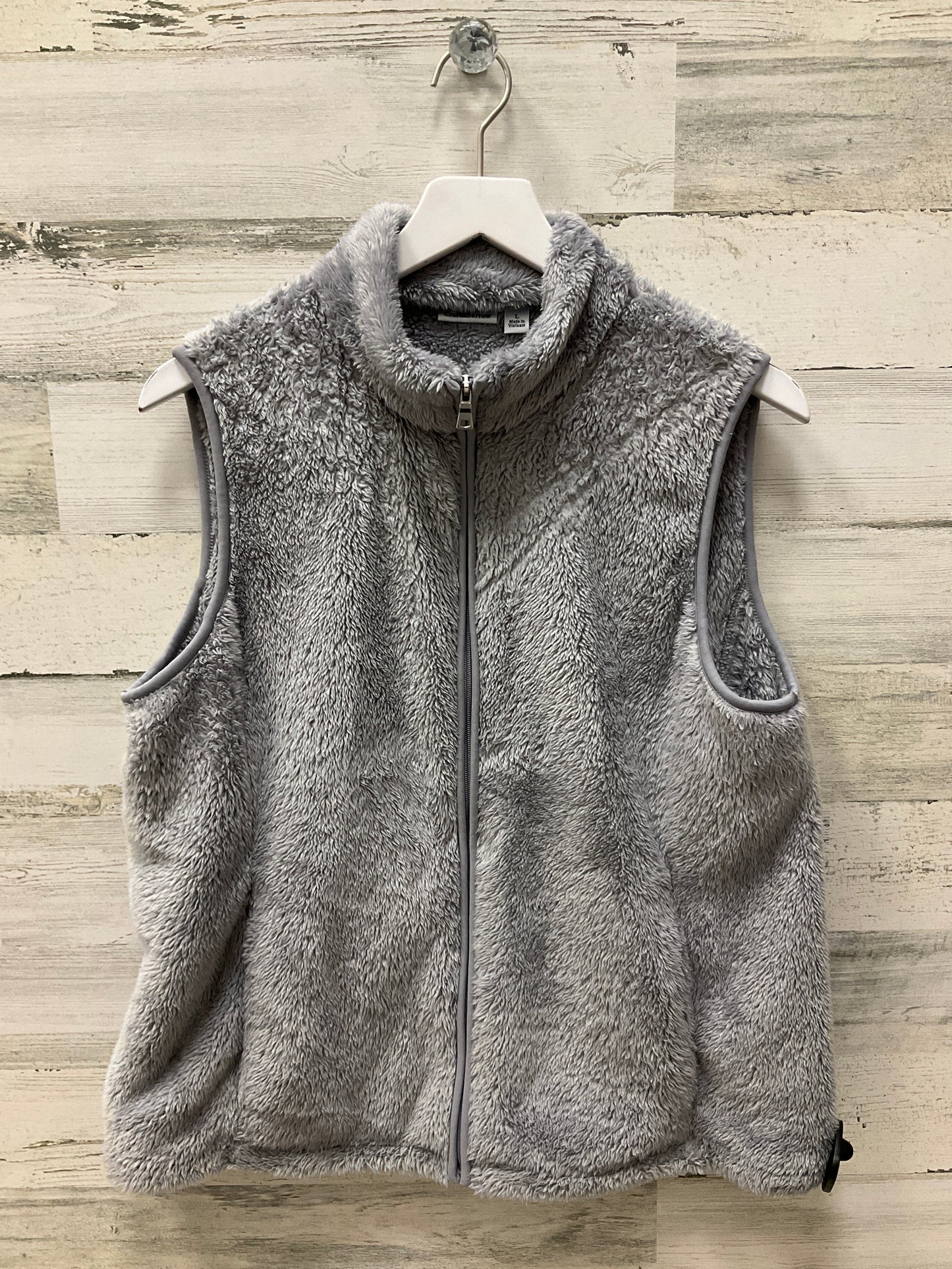 Vest Faux Fur & Sherpa By Croft And Barrow  Size: L