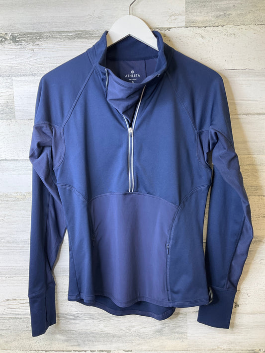 Athletic Top Long Sleeve Collar By Athleta  Size: S