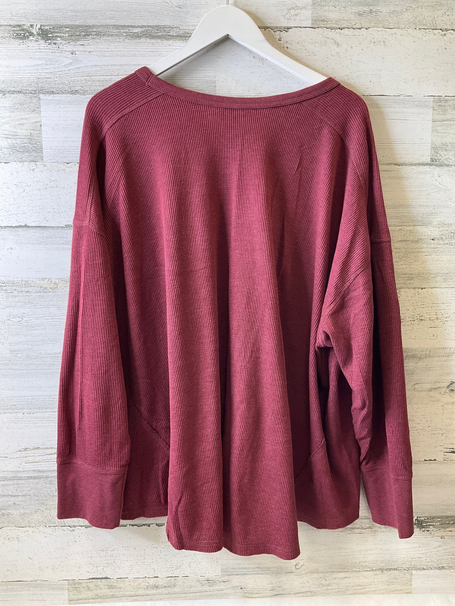 Top Long Sleeve By Terra & Sky  Size: 4x