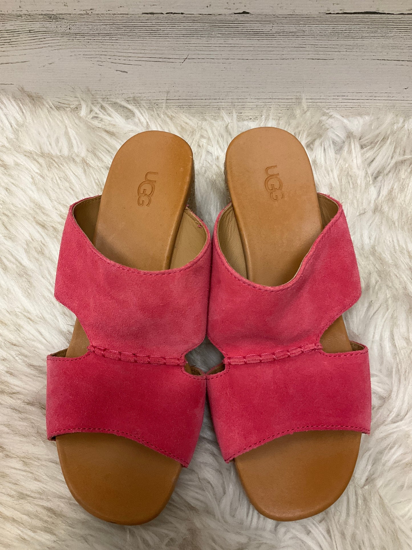 Sandals Heels Wedge By Ugg  Size: 7.5
