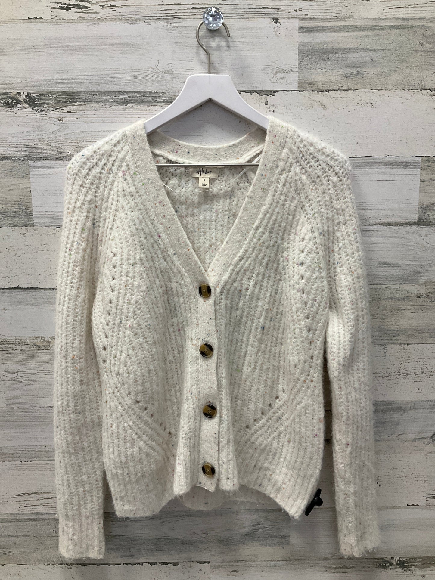 Sweater Cardigan By Style And Company  Size: S