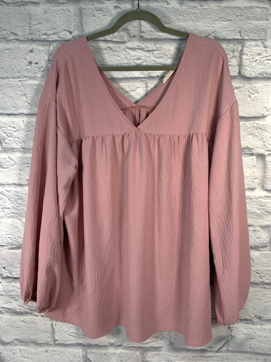 Top Long Sleeve By Oddi  Size: 2x