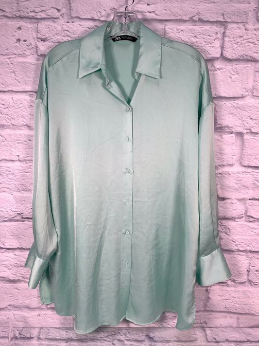 Tunic Long Sleeve By Zara  Size: S