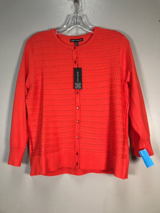 Sweater Cardigan By Cable And Gauge  Size: Xl