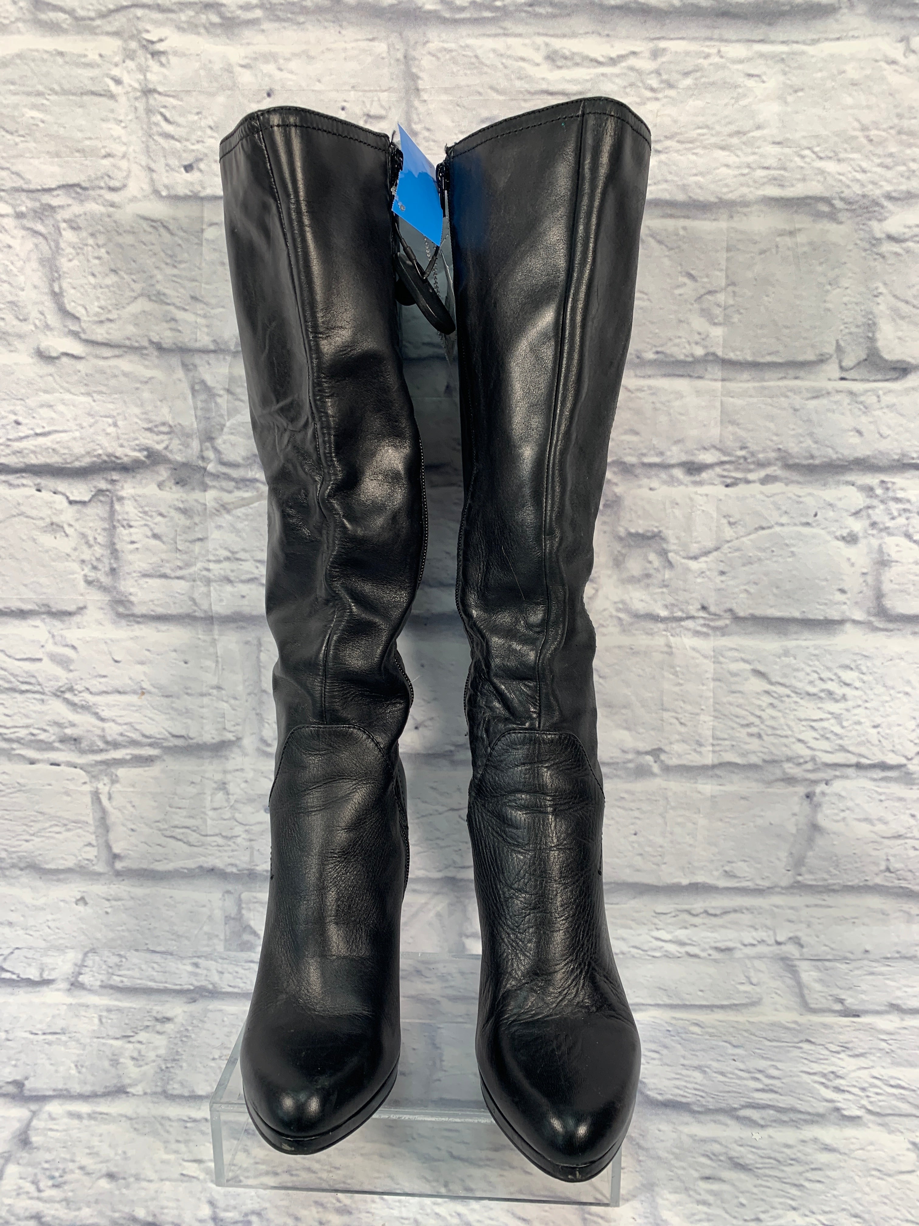 9 west hot sale riding boots