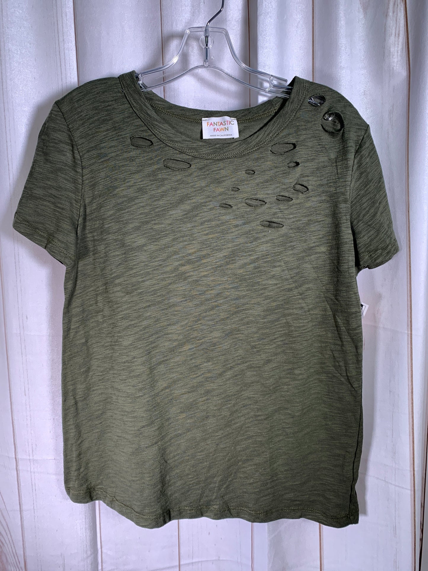 Top Short Sleeve By Fantastic Fawn  Size: S