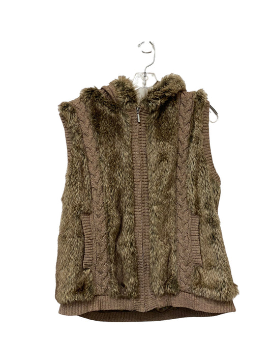 Vest Faux Fur & Sherpa By Roz And Ali  Size: Xl