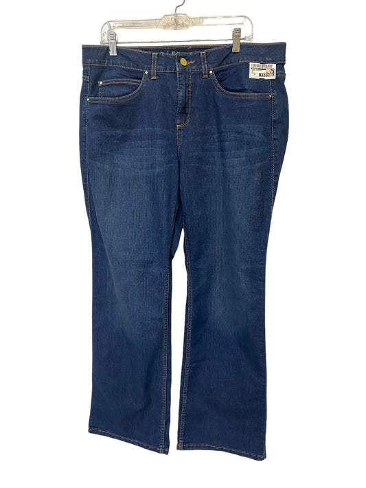 Jeans Straight By Rafaella  Size: 16