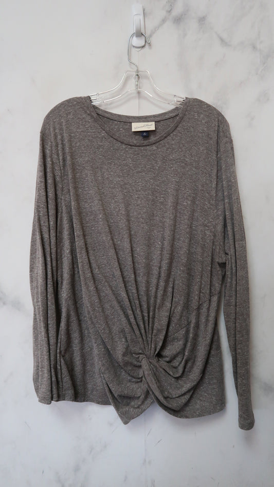 Top Long Sleeve By Universal Thread  Size: 3x