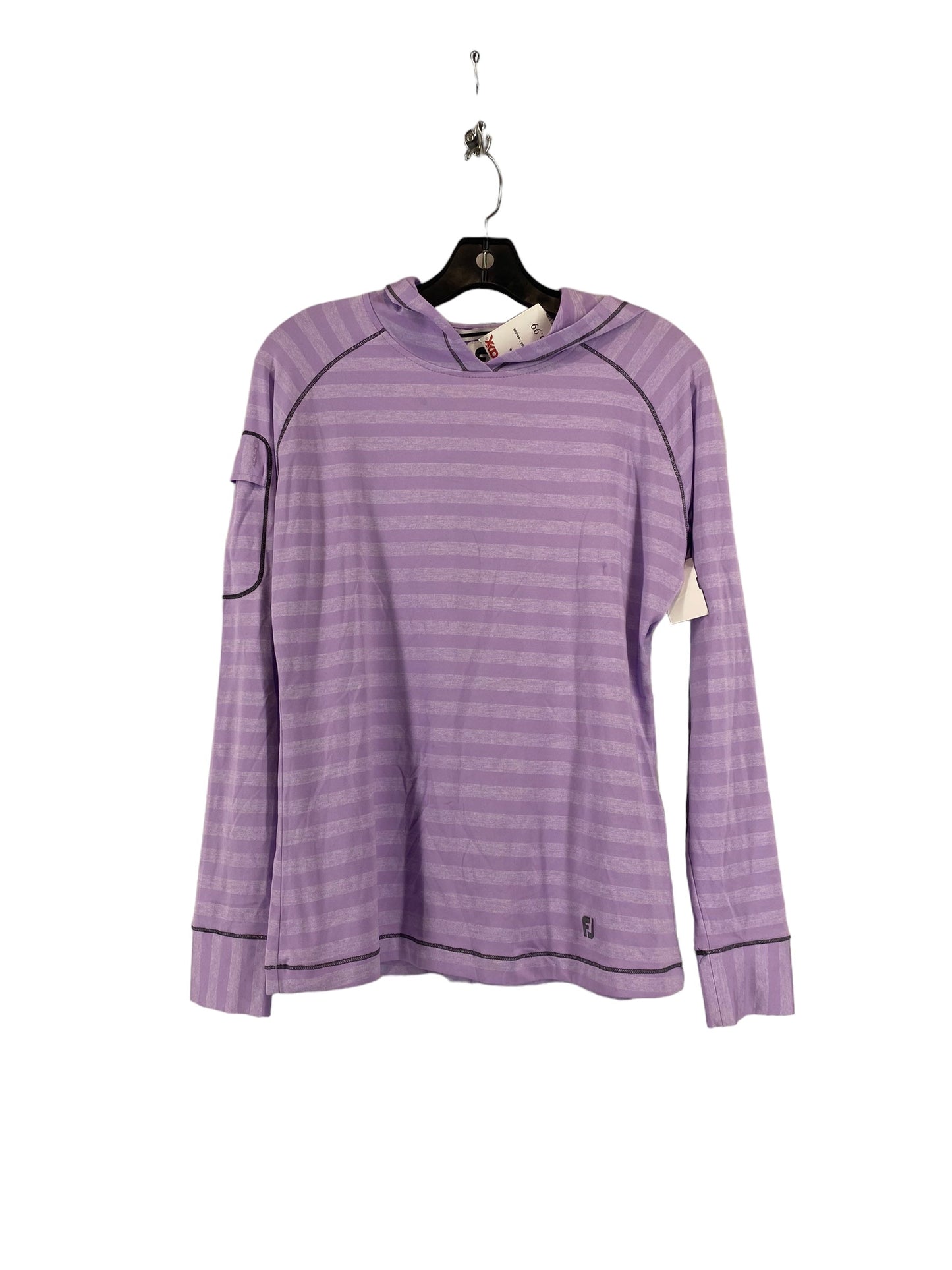 Athletic Top Long Sleeve Collar By Clothes Mentor  Size: M