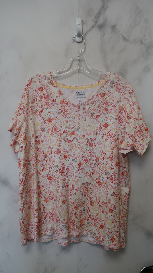 Top Short Sleeve Basic By Croft And Barrow  Size: 1x