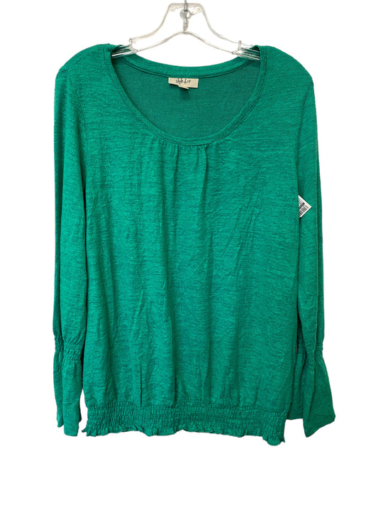 Top Long Sleeve By Style And Company  Size: S