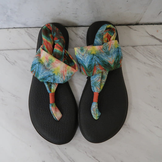 Sandals Flip Flops By Sanuk  Size: 8