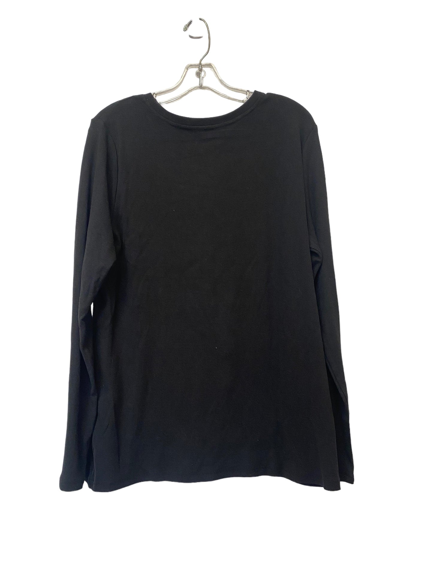 Top Long Sleeve Basic By Time And Tru  Size: Large