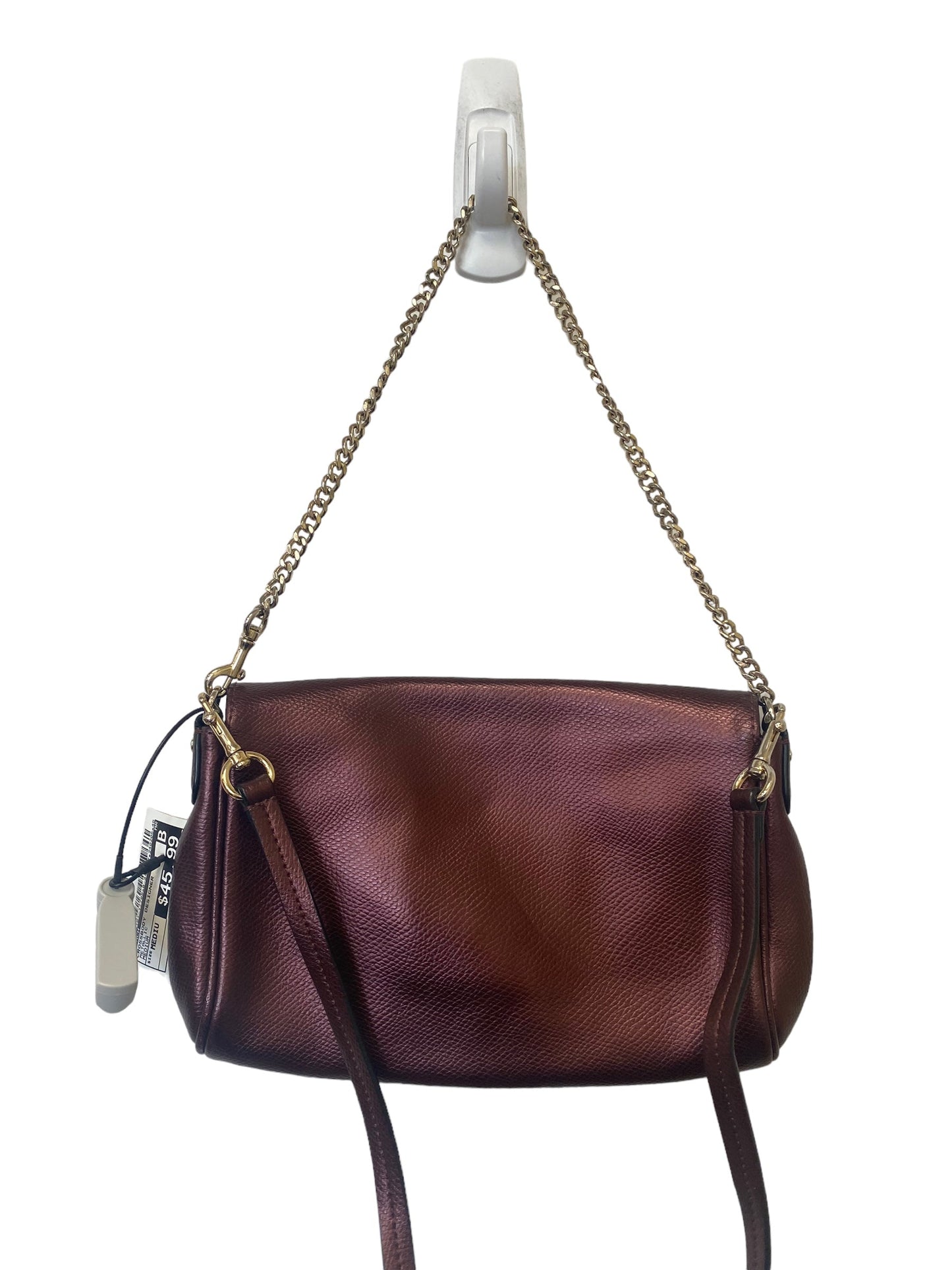 Crossbody Designer By Coach  Size: Medium