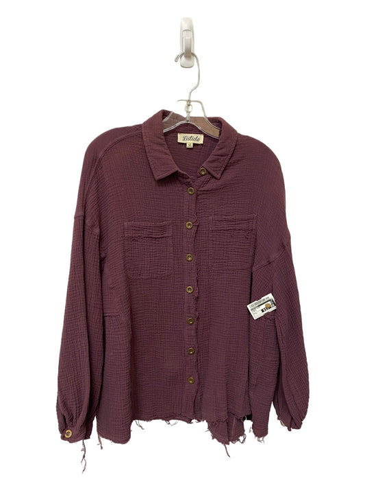 Jacket Shirt By Listicle  Size: L