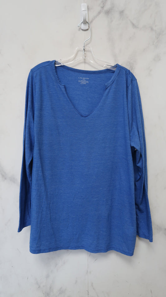Top Long Sleeve Basic By Lane Bryant  Size: 18