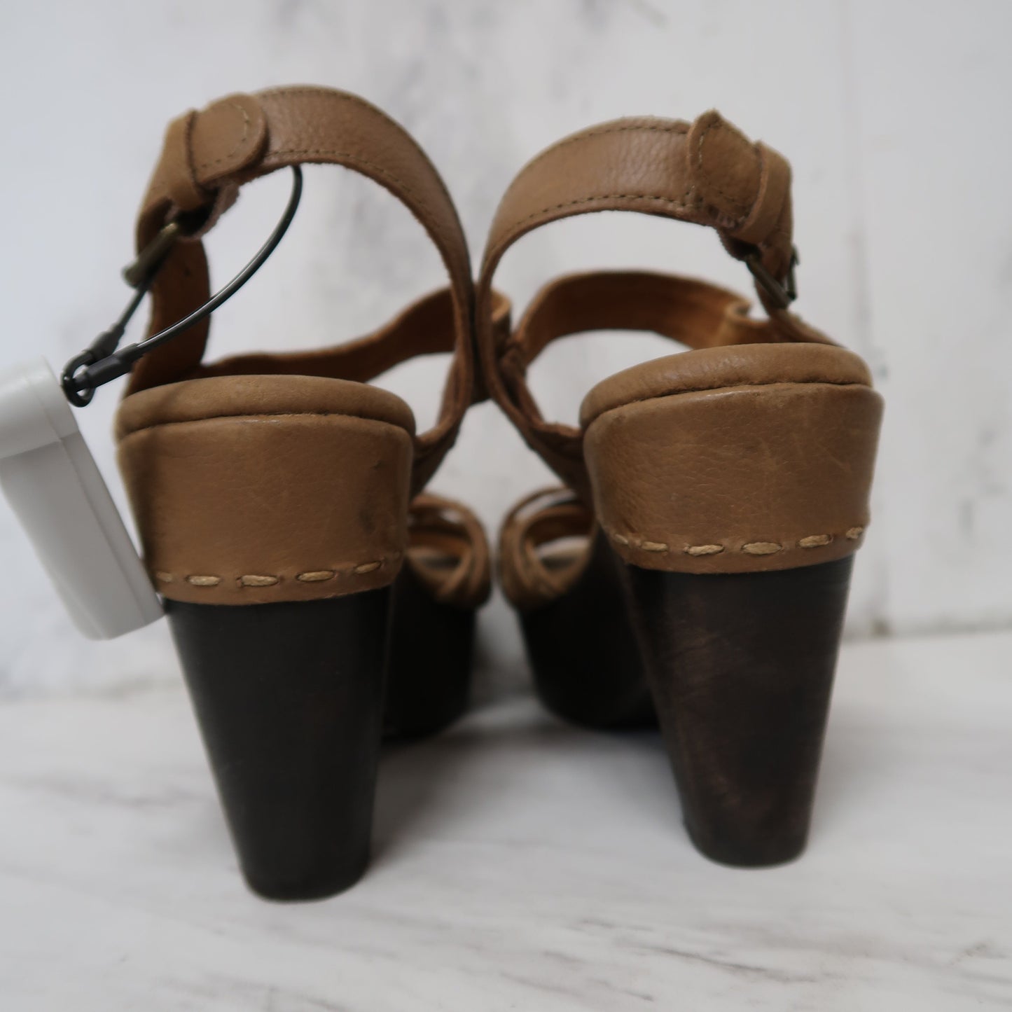 Sandals Heels Block By Naughty Monkey  Size: 6
