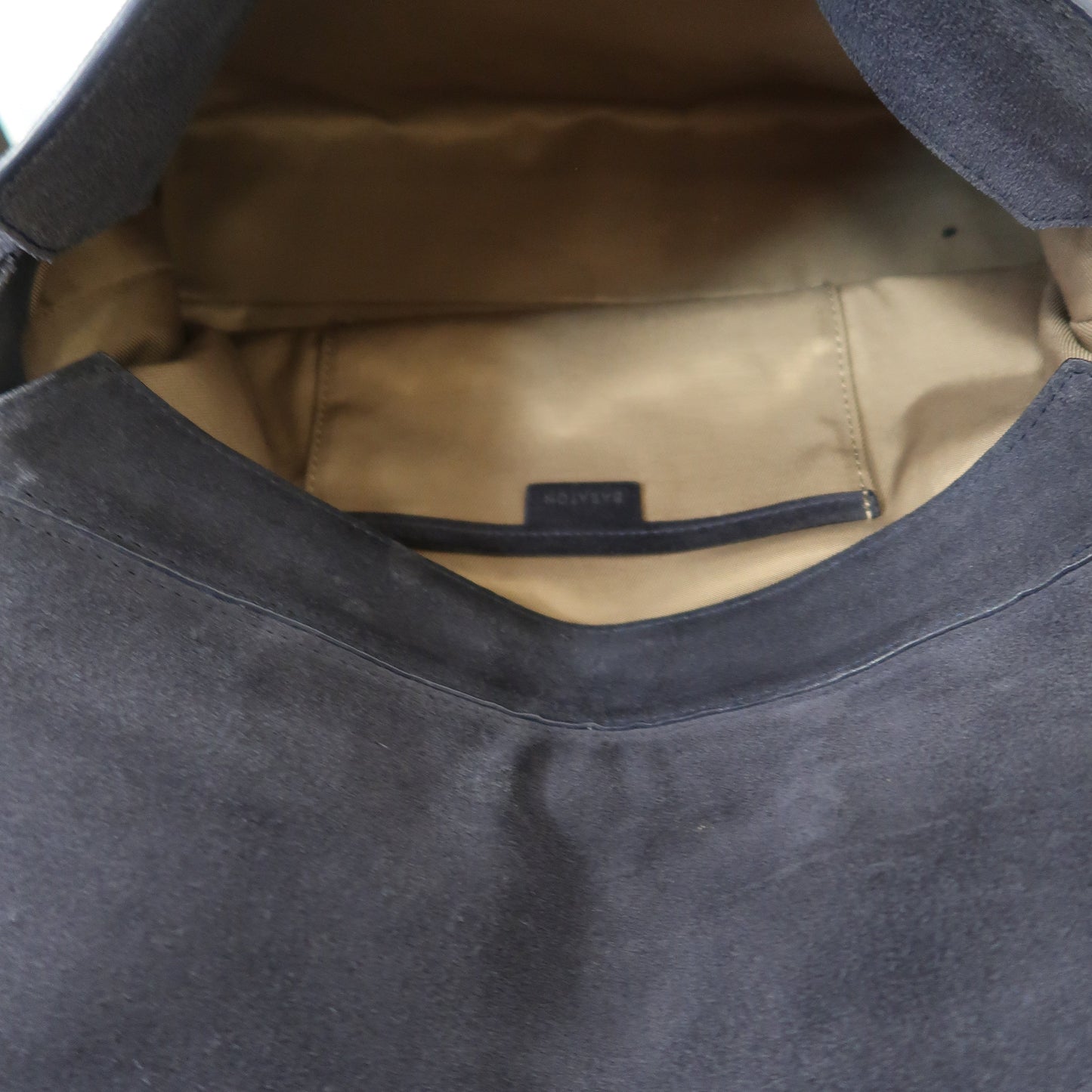 Handbag Leather By Babaton  Size: Medium