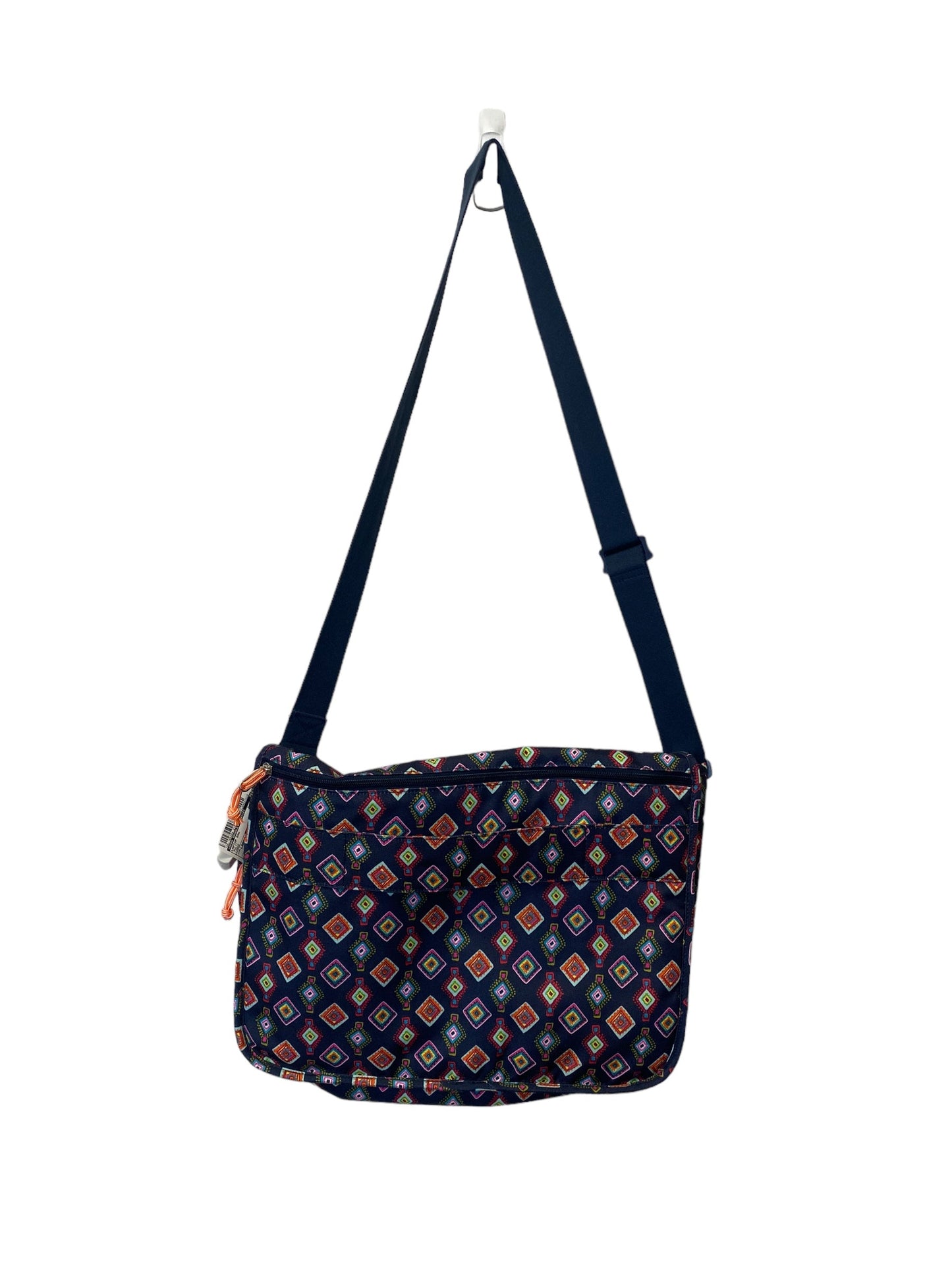 Laptop Bag By Vera Bradley Classic  Size: Large