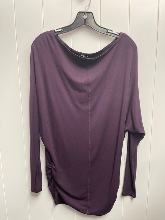 Top Long Sleeve Basic By Worth Ny  Size: S