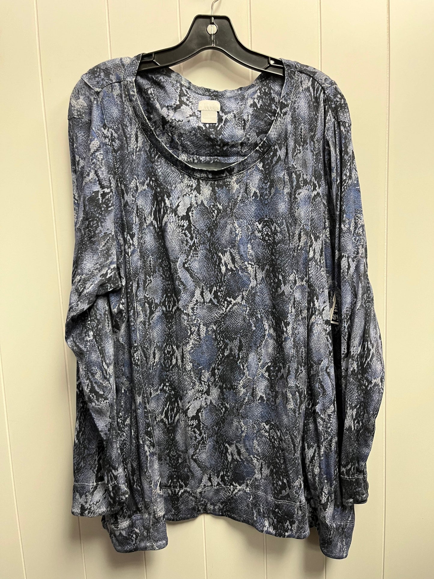 Top Long Sleeve By Chicos  Size: Xxl