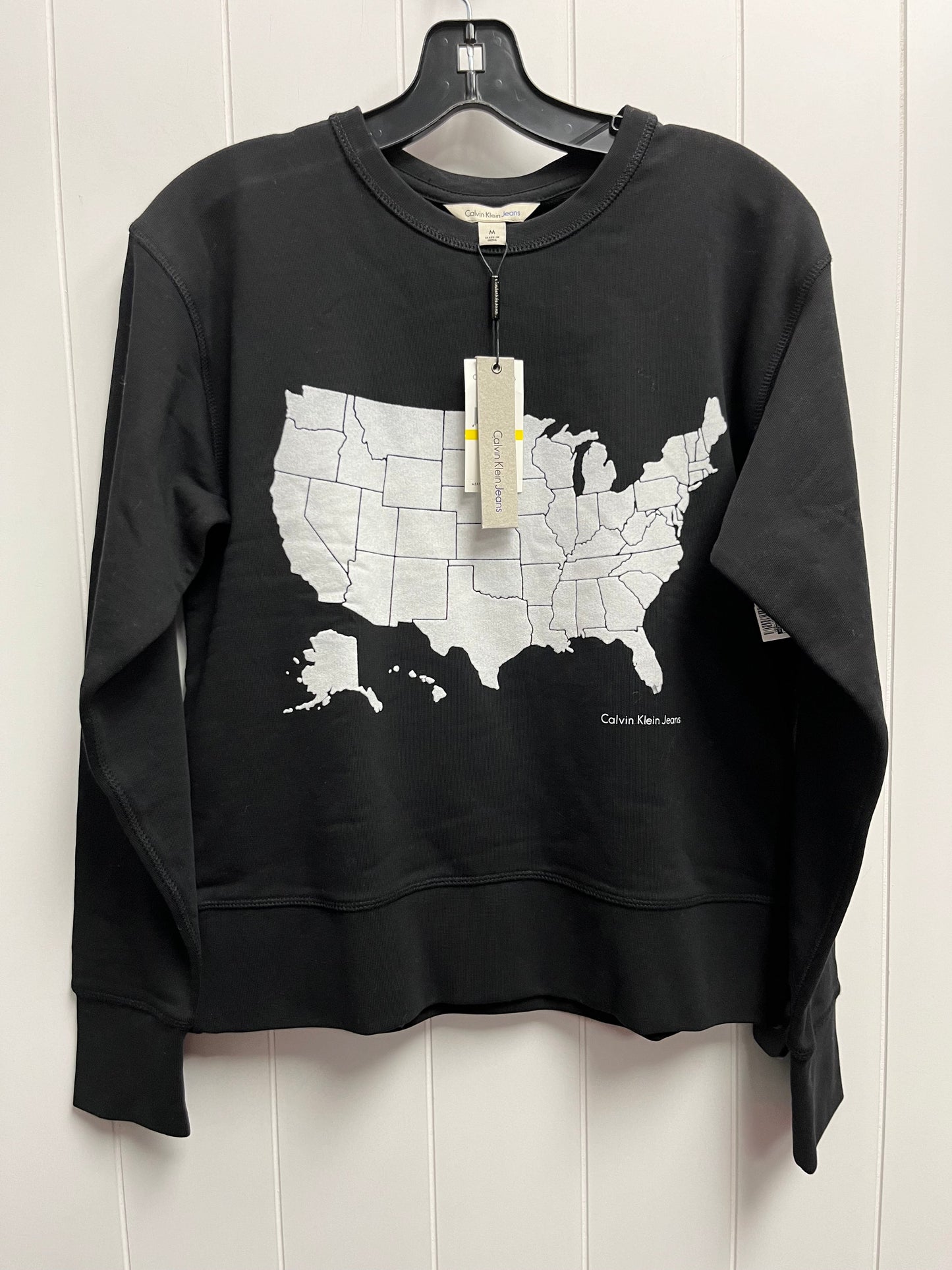 Sweatshirt Crewneck By Calvin Klein O  Size: M