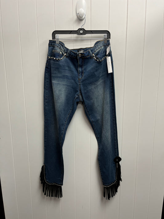 Jeans Straight By Venus  Size: 16