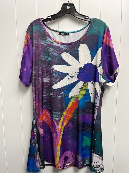 Top Short Sleeve By Lily  Size: 1x