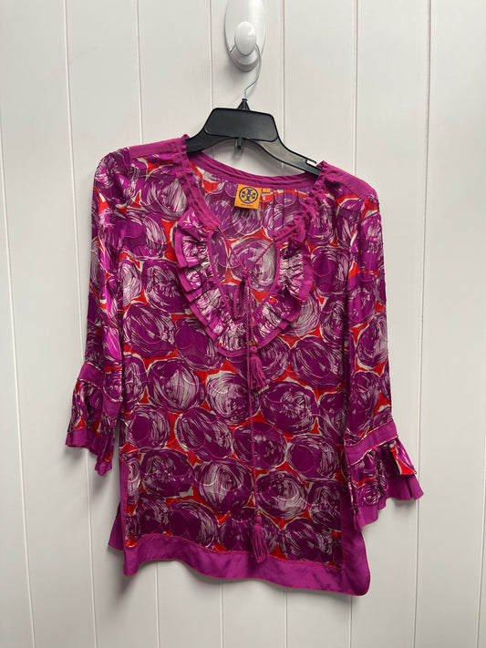 Blouse Long Sleeve By Tory Burch  Size: 2