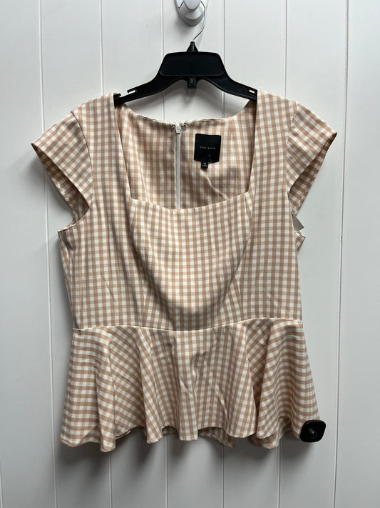 Top Short Sleeve By Alex Marie  Size: 14