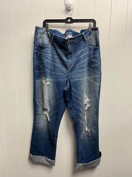 Jeans Straight By BLUE DESIRE  Size: 24