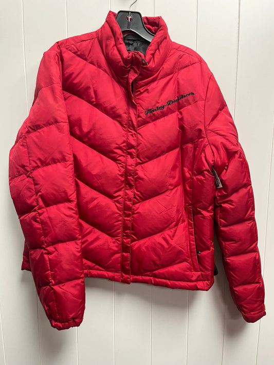 Jacket Puffer & Quilted By Harley Davidson  Size: L