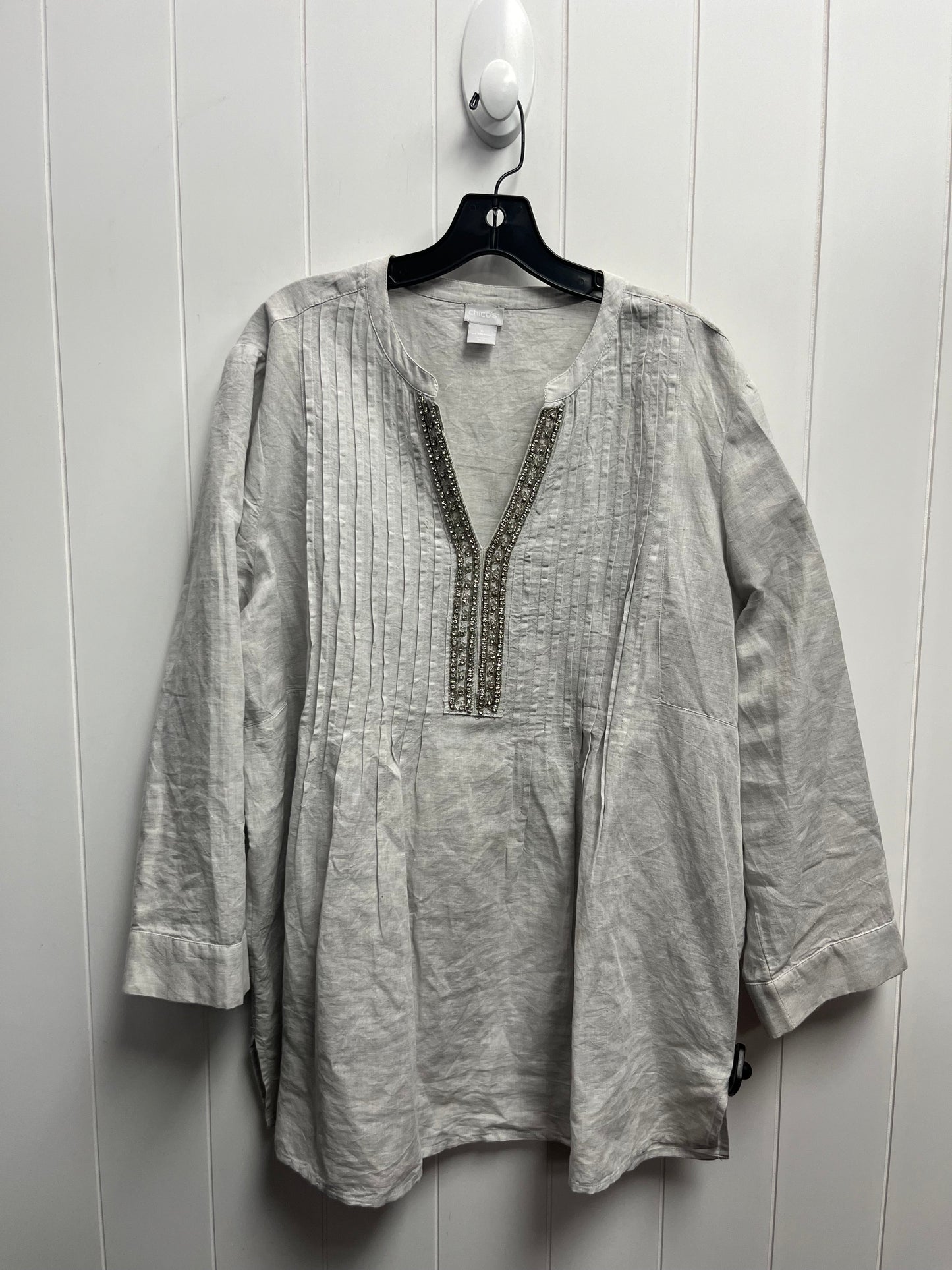 Tunic Long Sleeve By Chicos O  Size: 20